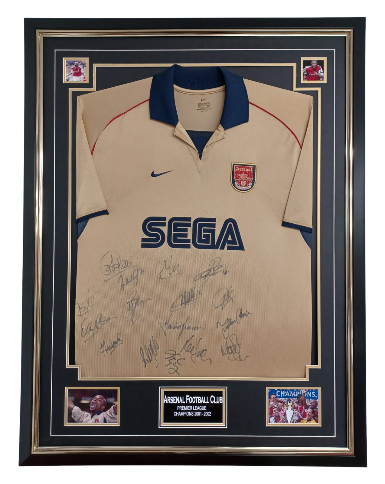 2001 winners signed Shirt