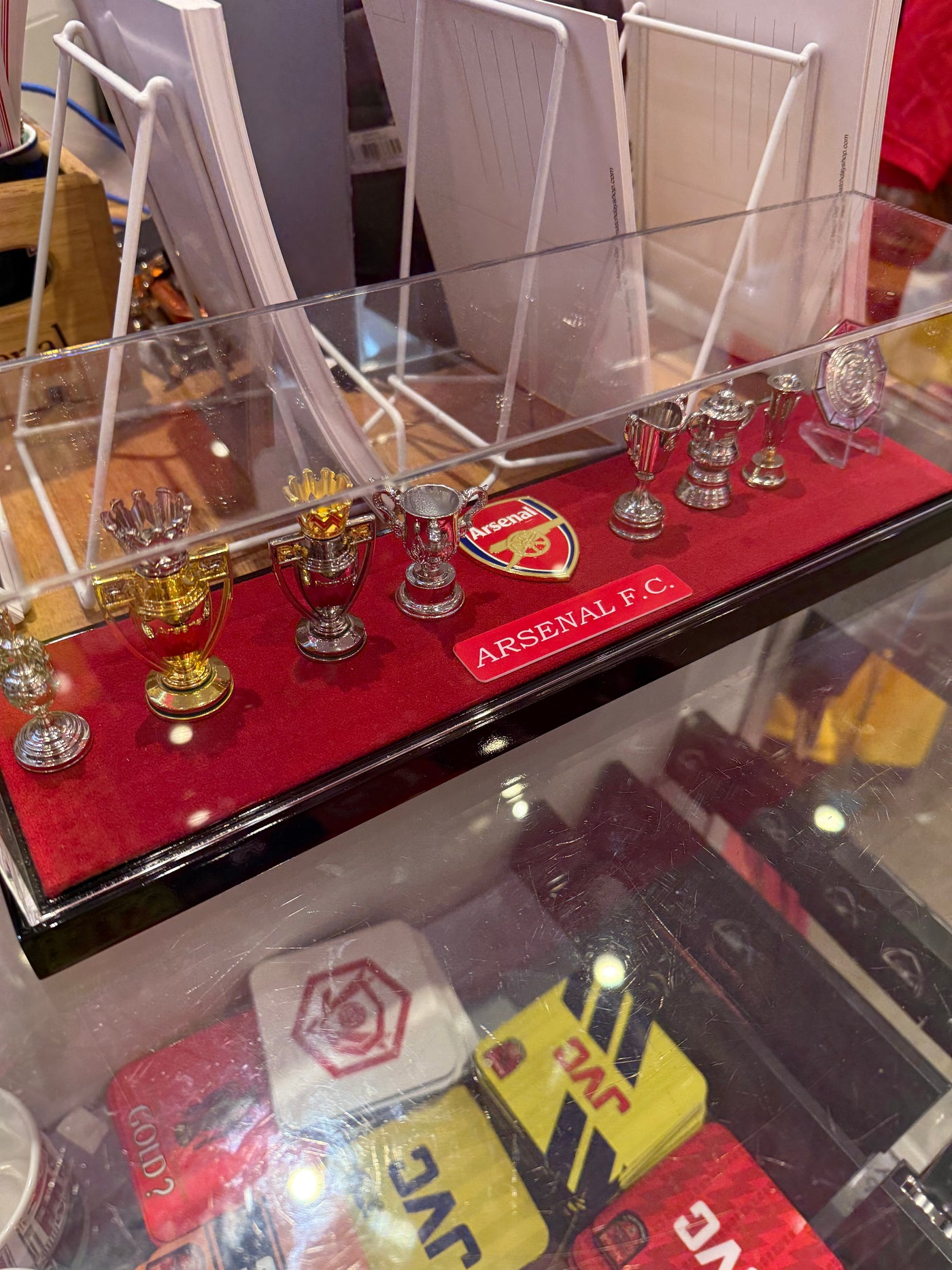 Arsenal Trophies Display Box.
