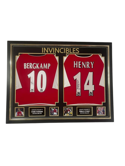 Bergkamp and Henry Double Frame