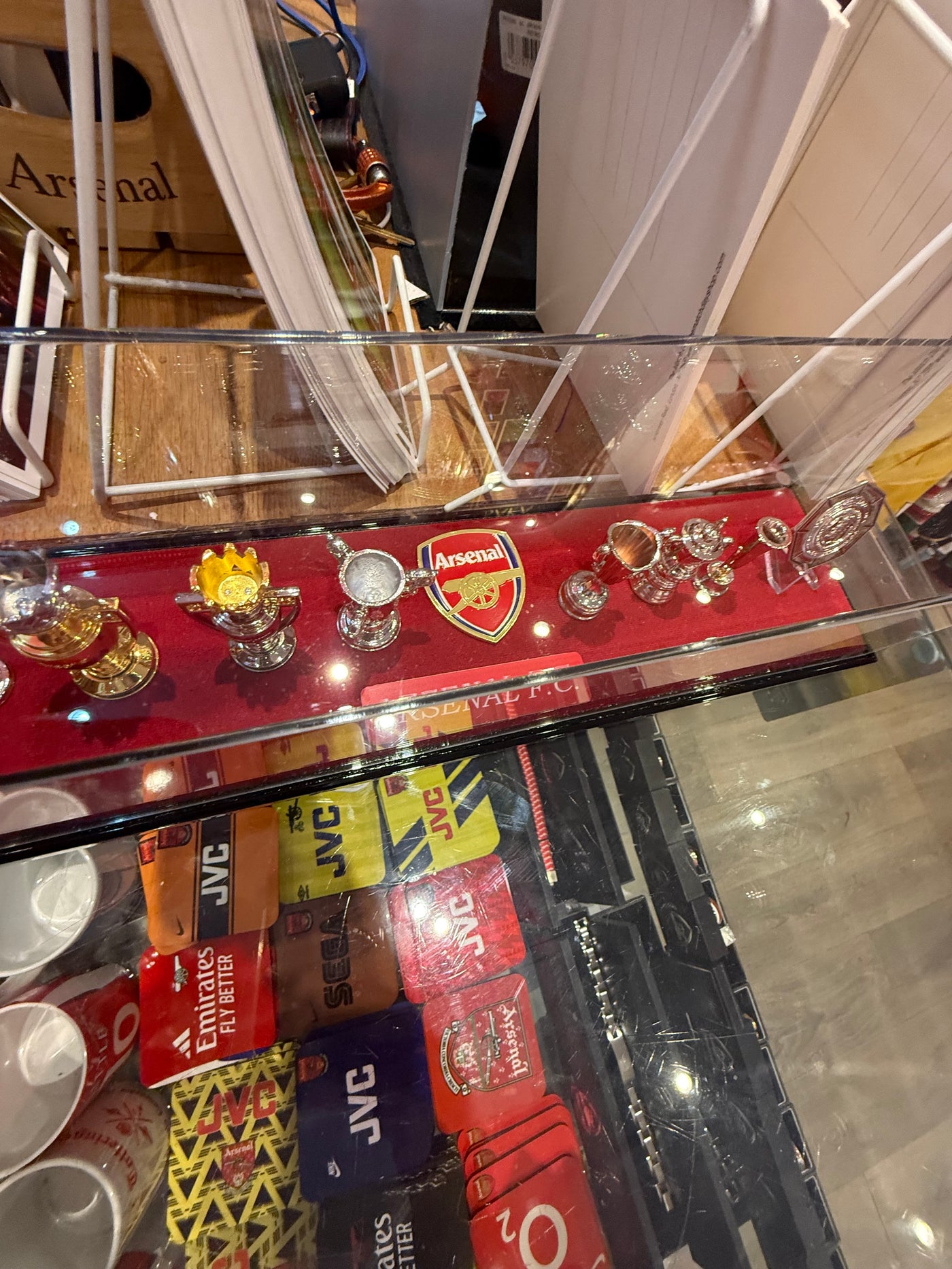 Arsenal Trophies Display Box.