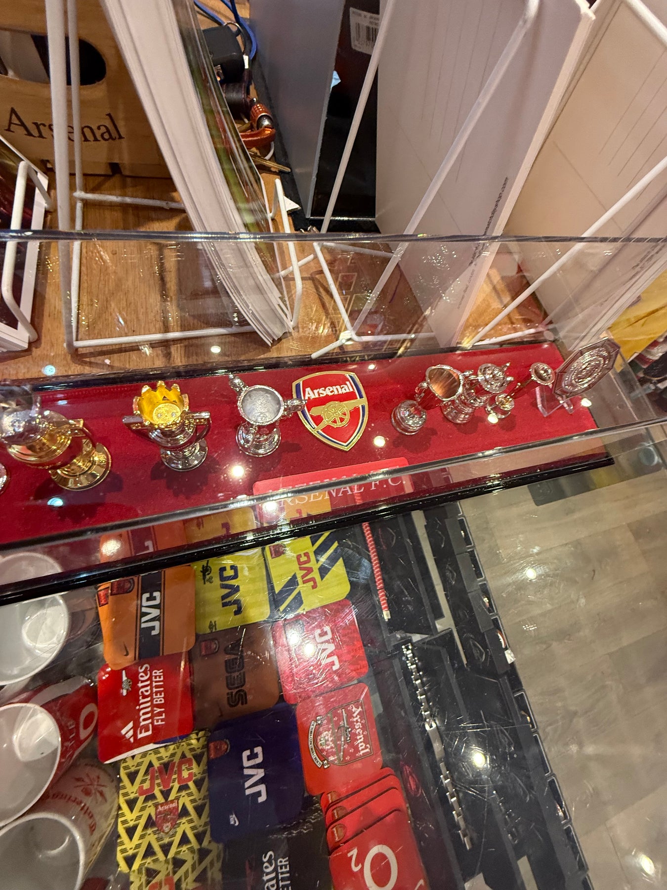 Arsenal Manager Box Arsenal Trophies Display Box. – The Match Day Shop