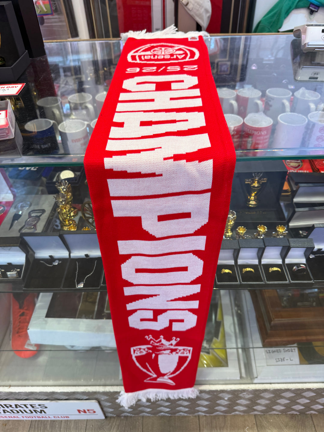 Arsenal Official Champions Scarf – The Match Day Shop