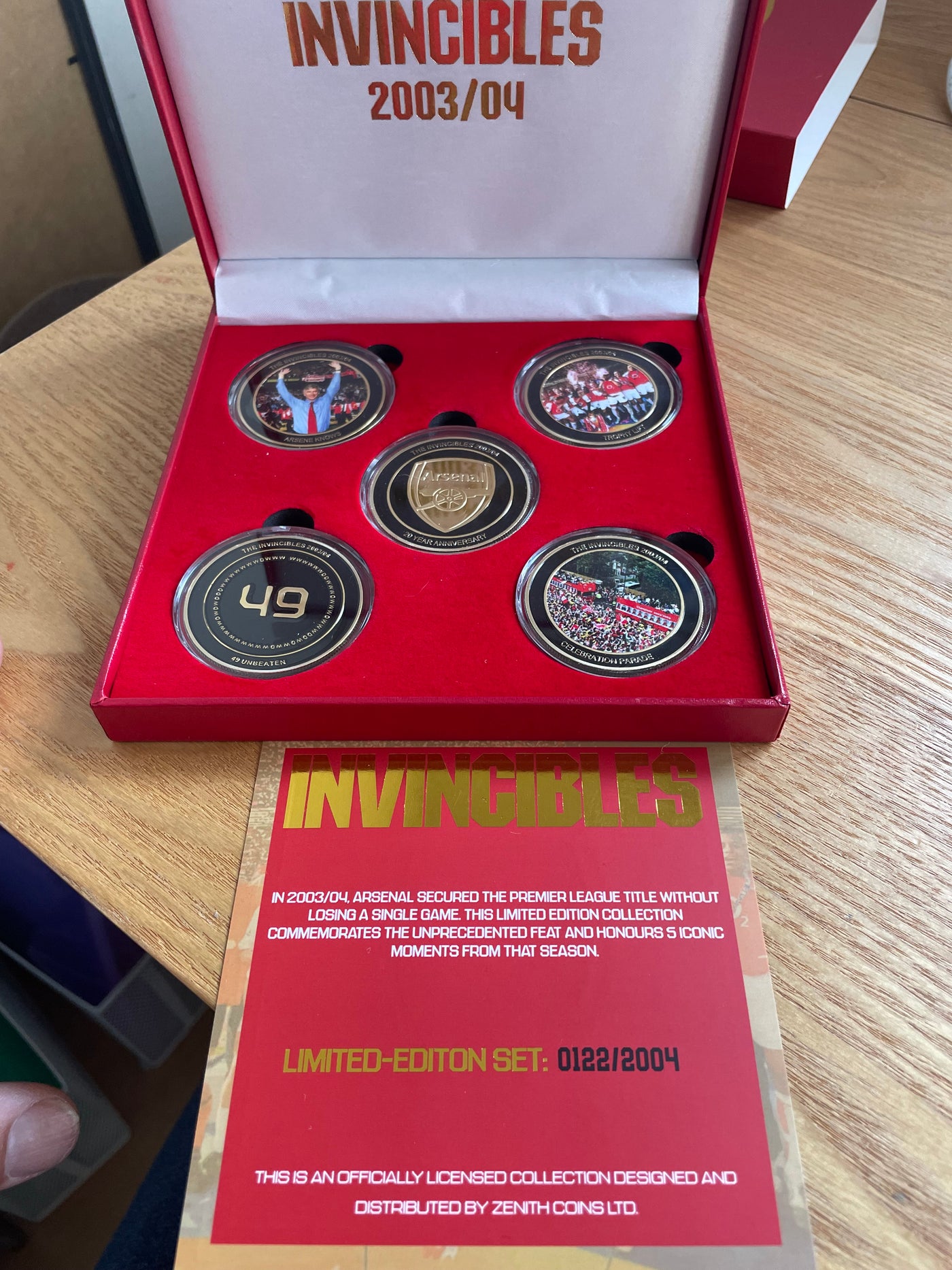 Invincibles Coin set.