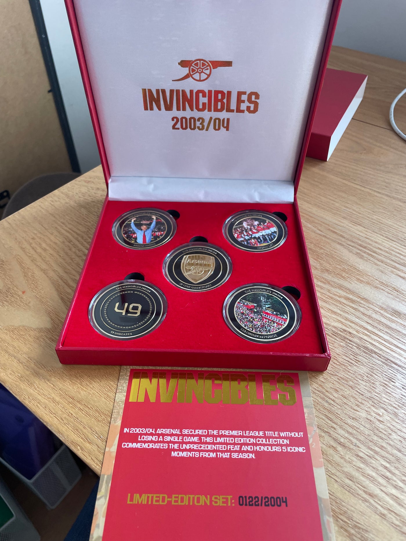 Invincibles Coin set.