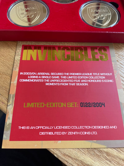 Invincibles Coin set.