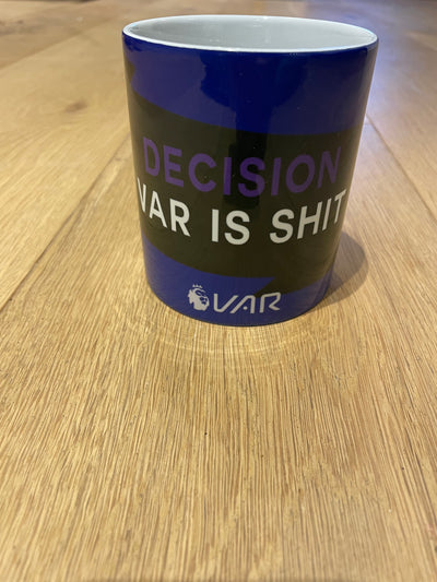 Var Decision Mug.