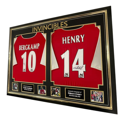 Henry And Bergkamp Double 2003 frame.
