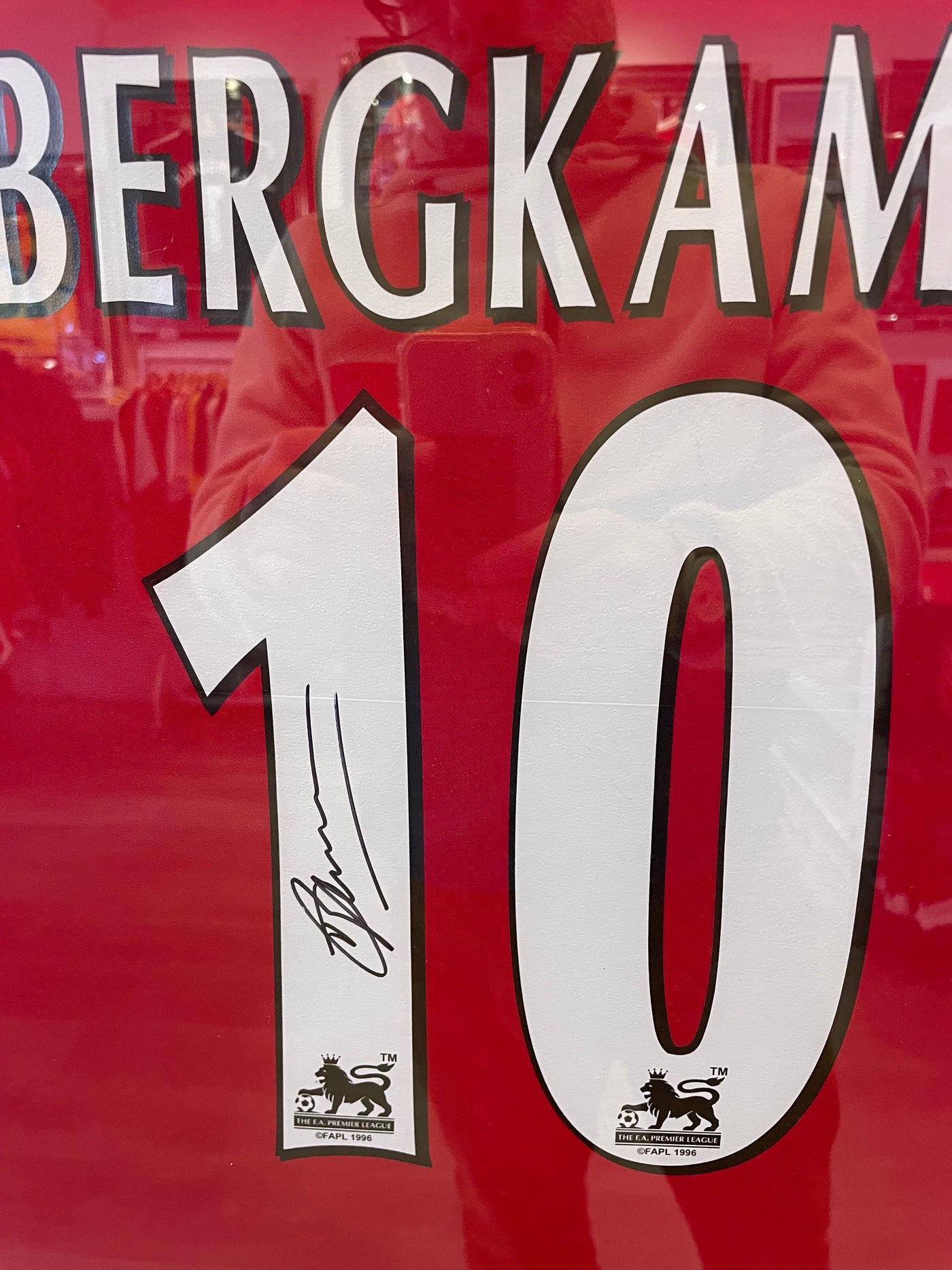 Bergkamp 2002/3 invincible shirt