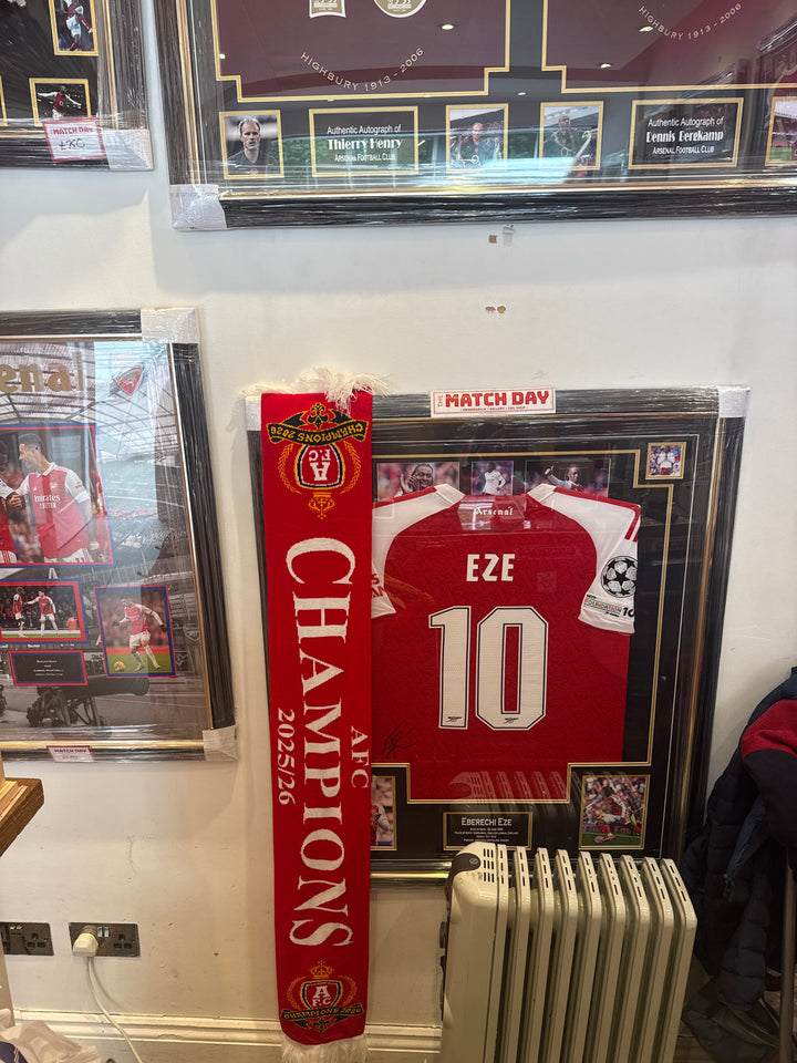 Arsenal Champions 2026 Scarf. – The Match Day Shop