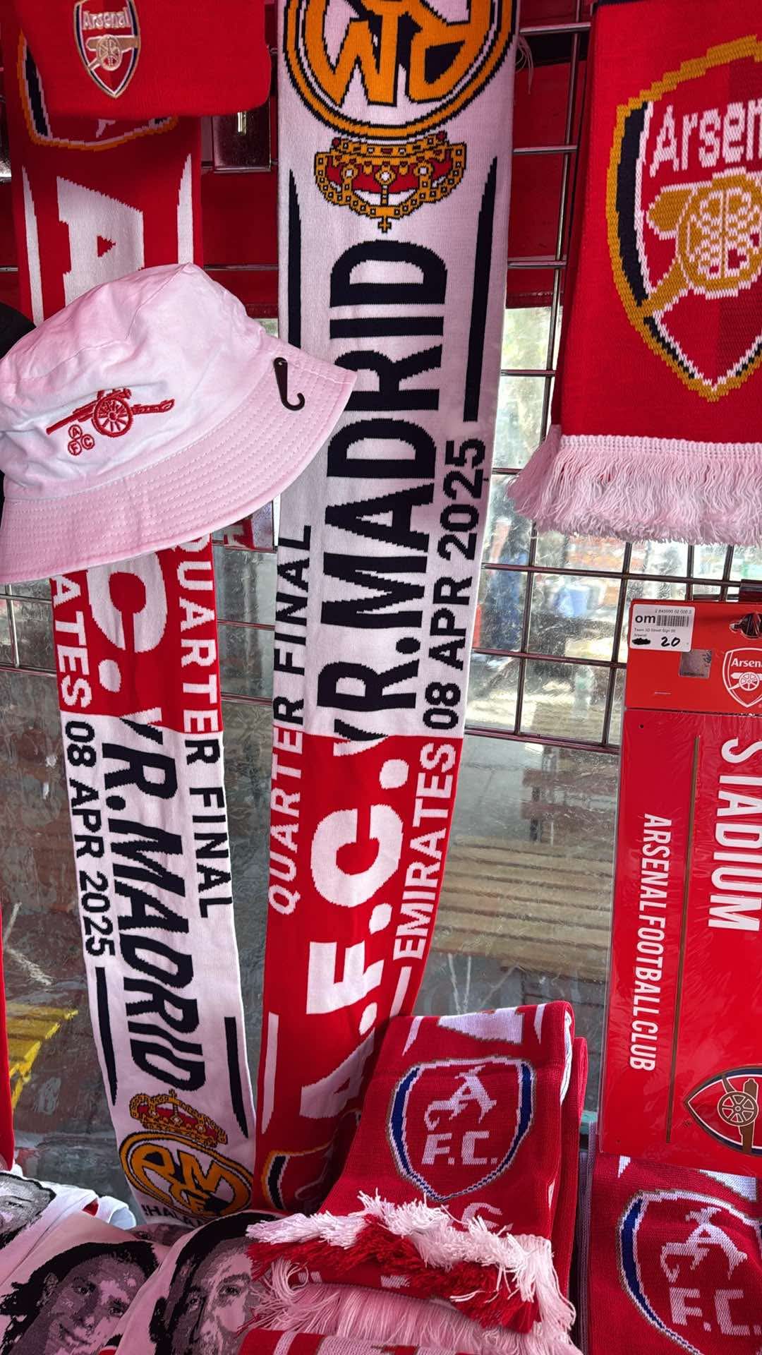 Arsenal v Real Madrid Match - Main Image