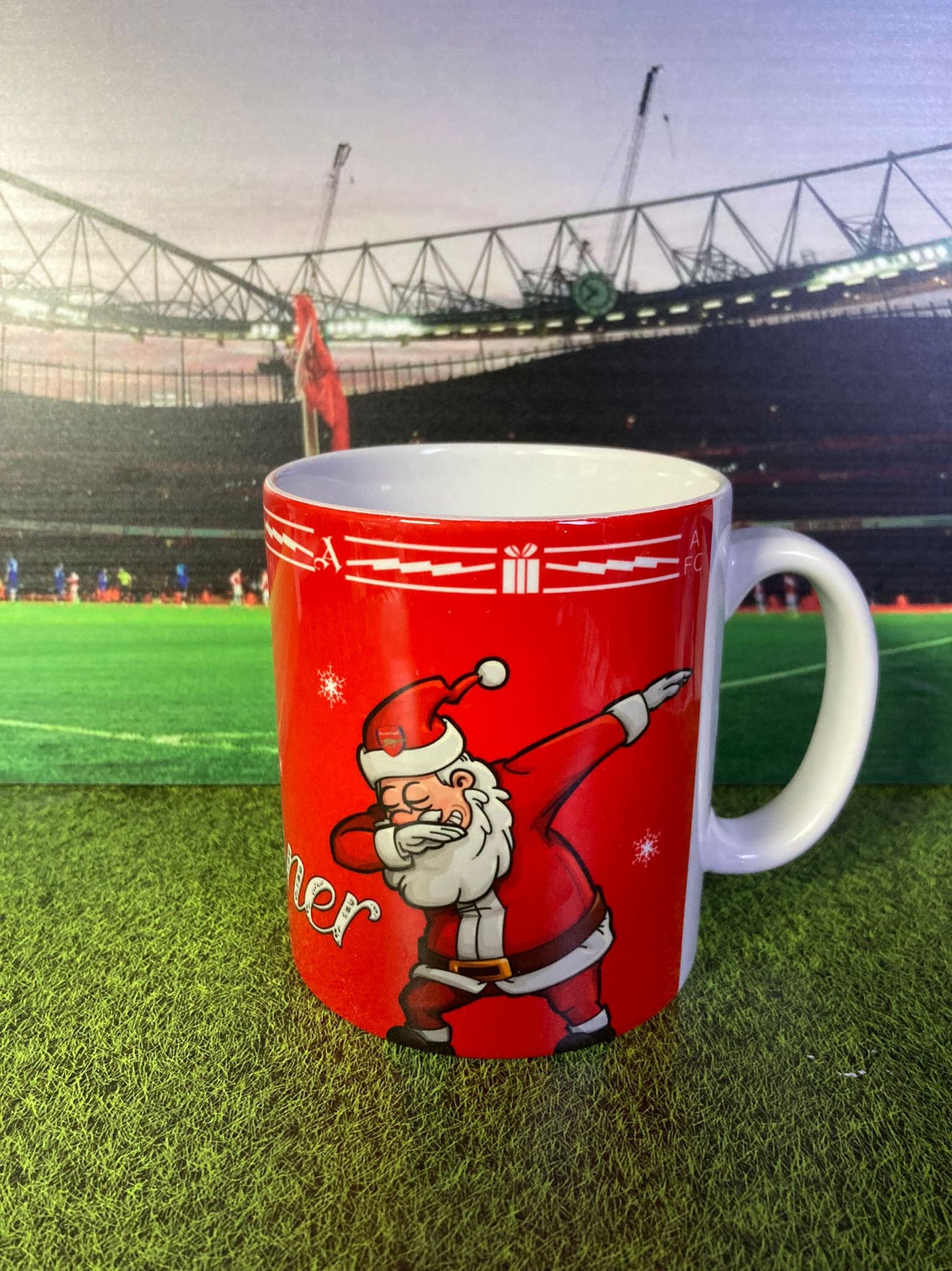 Santa Is A Gooner Mug