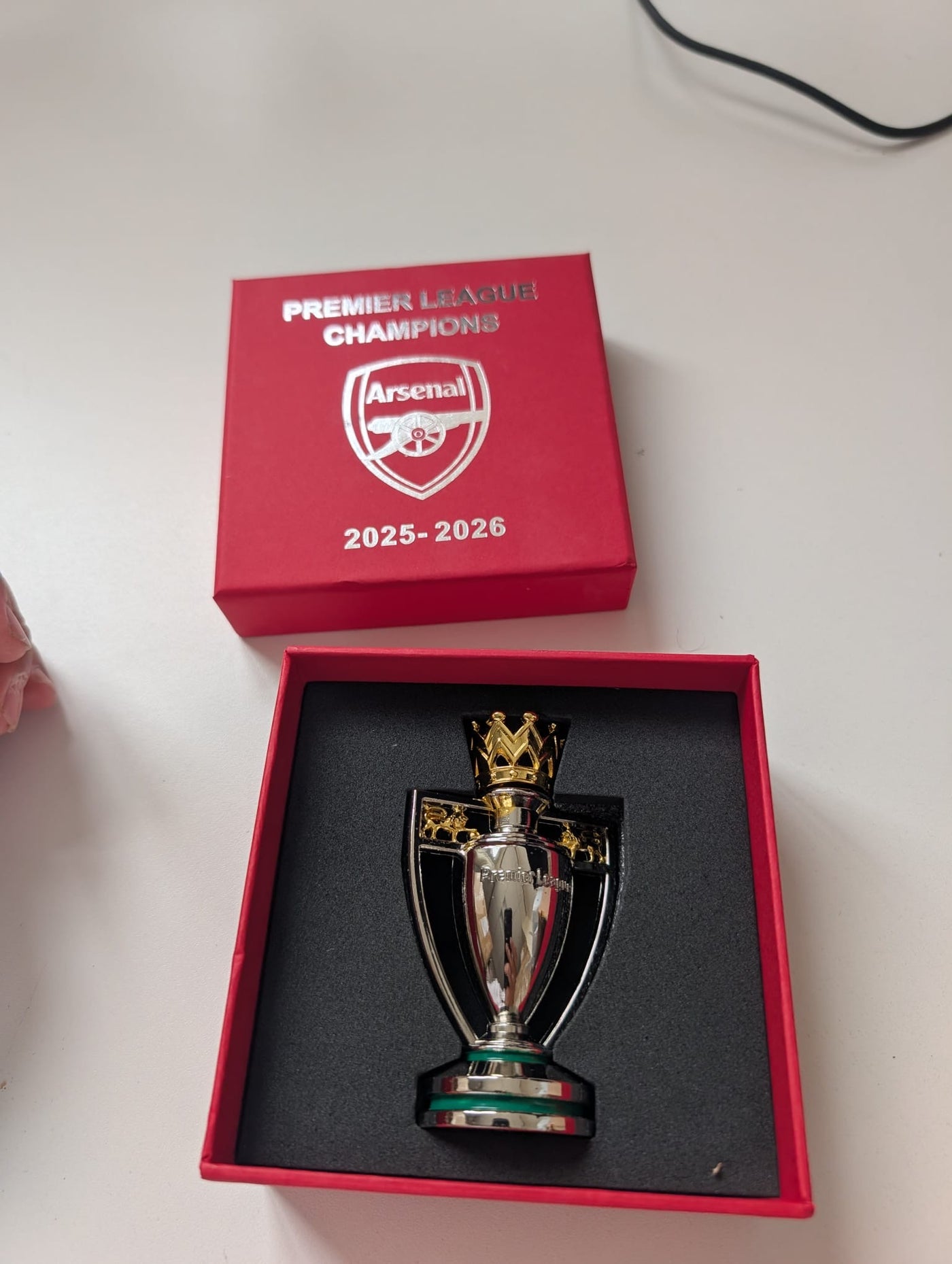 Premier League Champions Trophy in Gift Box – The Match Day Shop