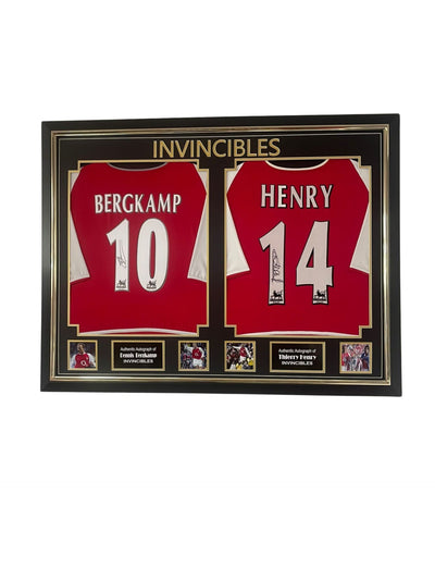 Bergkamp and Henry Double Frame