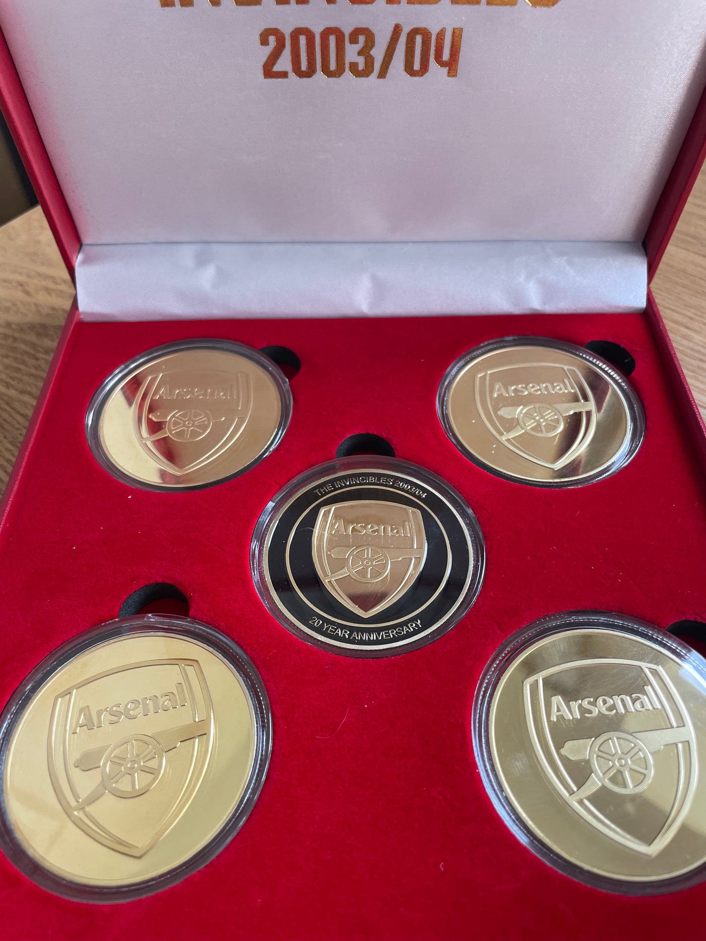 Invincibles Coin set.