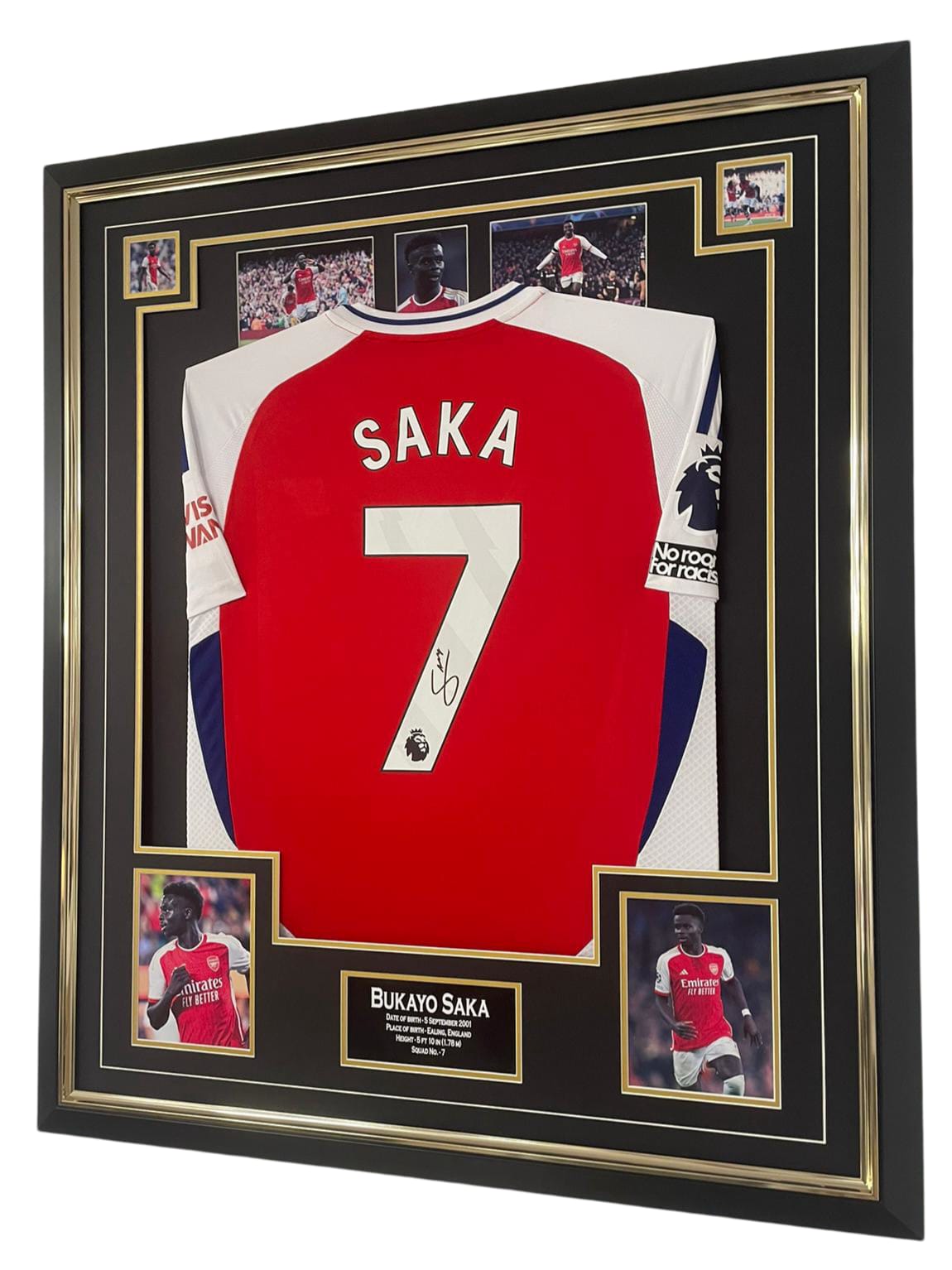 Saka Signed Shirt