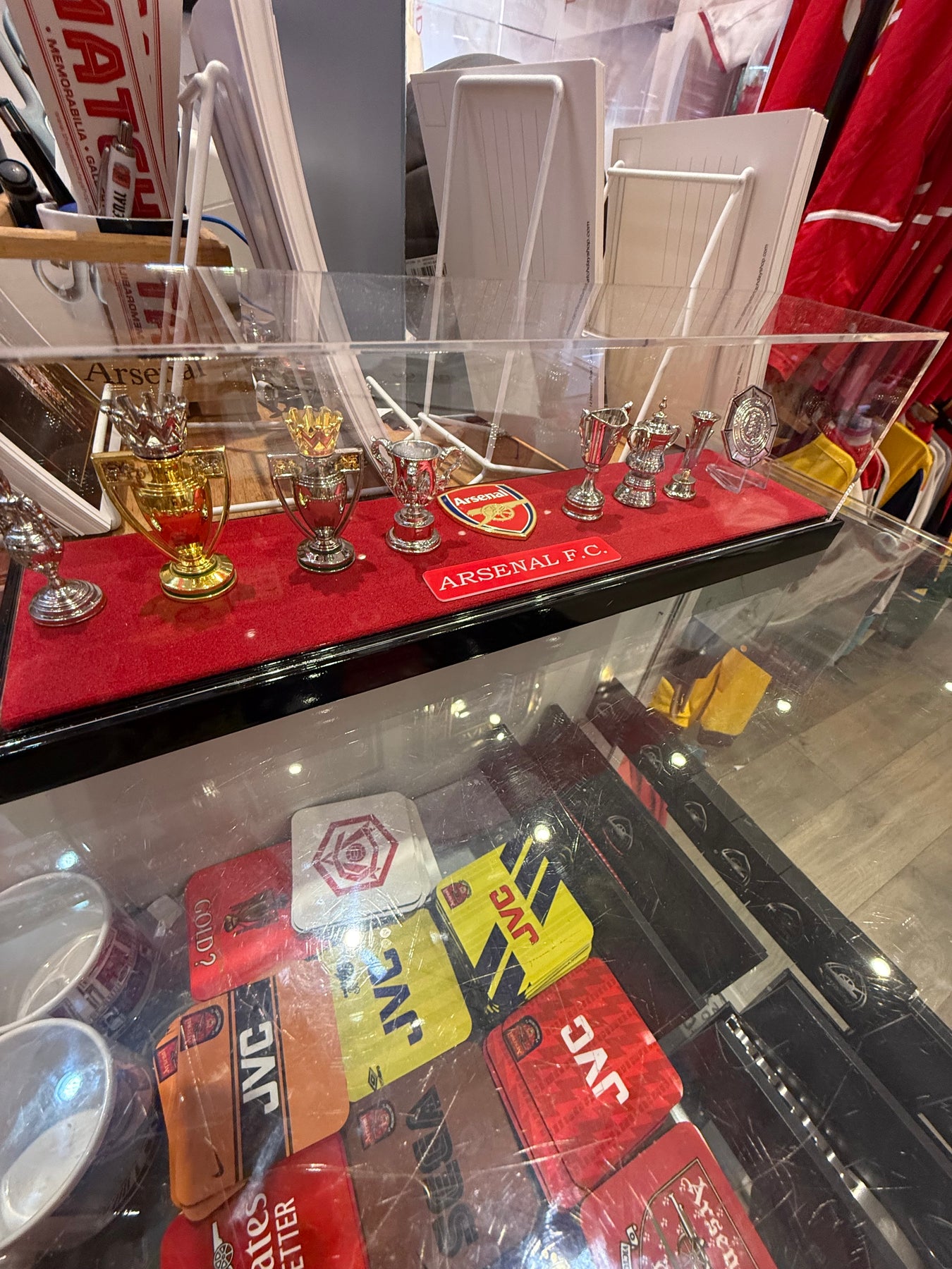 Arsenal Manager Box Arsenal Trophies Display Box. – The Match Day Shop