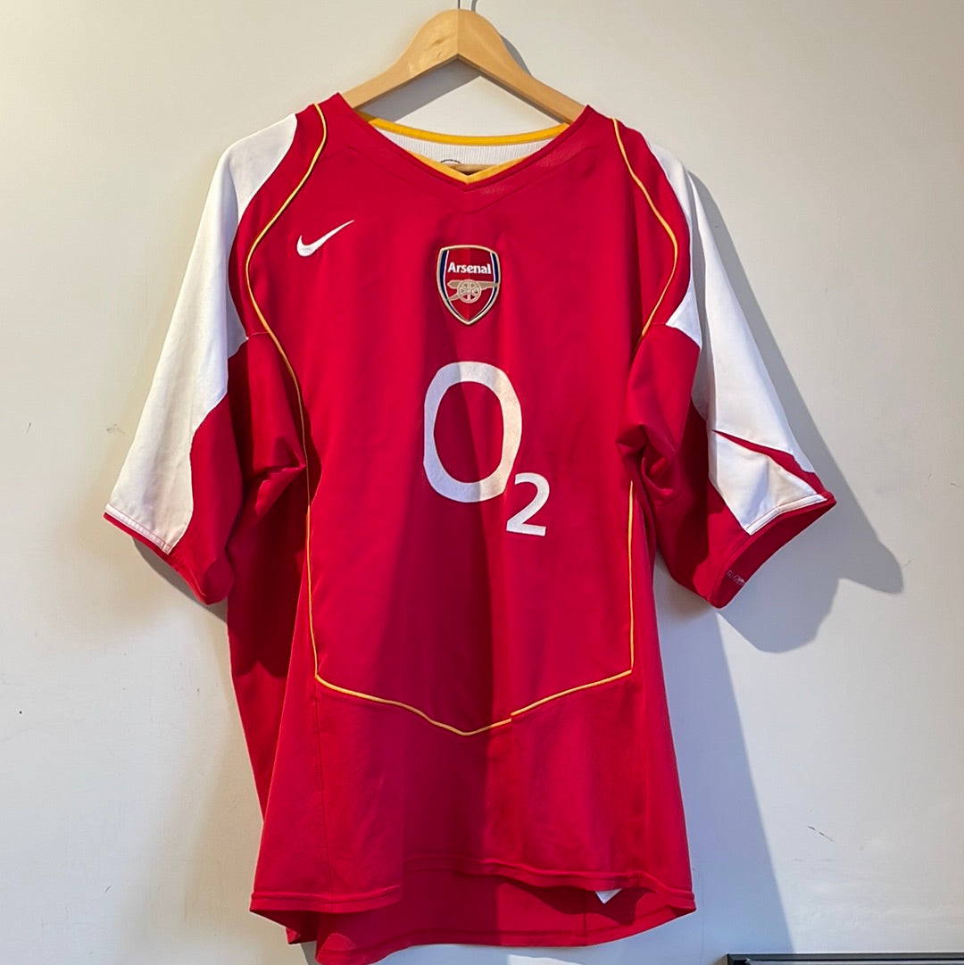 Arsenal FC 2004/05 Home Kit – The Match Day Shop