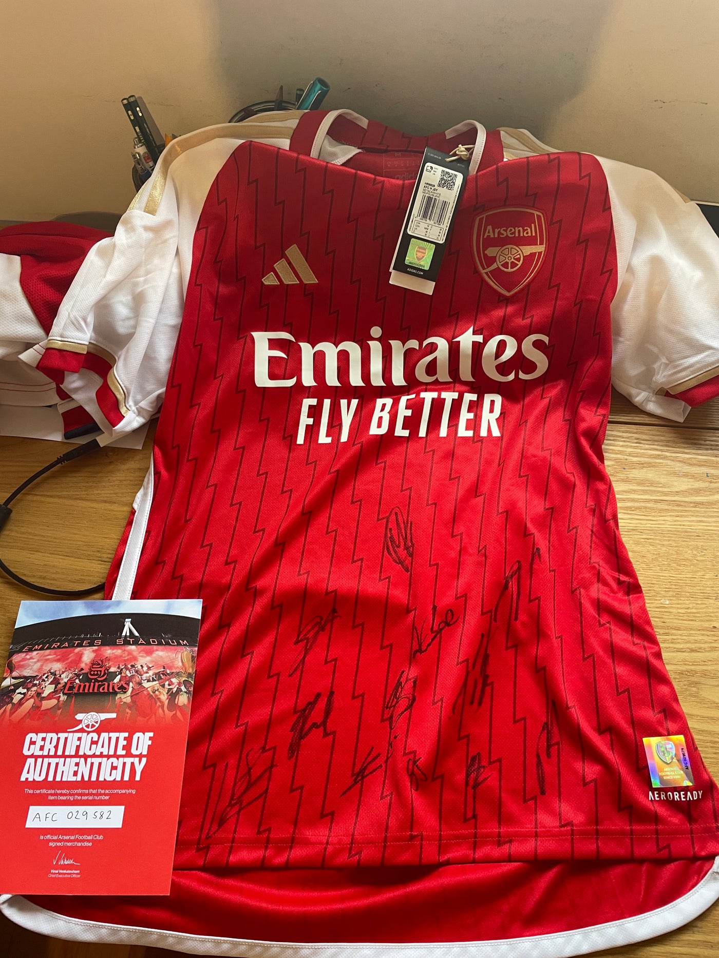 Team signed Shirt 2023/24