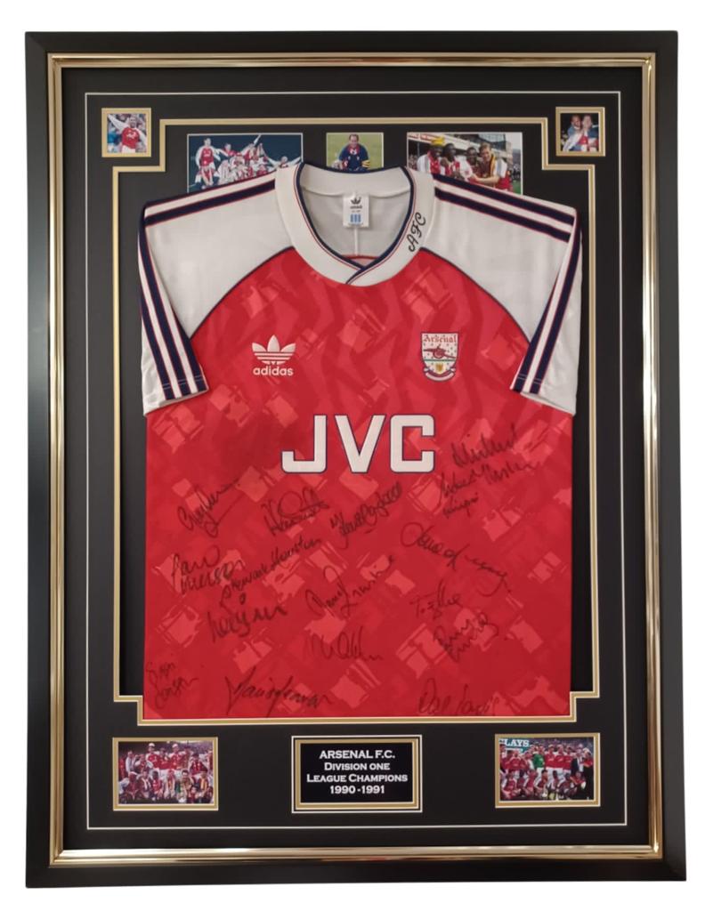 DIVISION ONE LEAGUE CHAMPIONS - SIGNED SHIRT