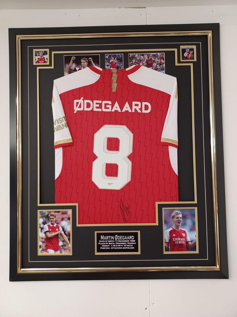 Ødegaard Signed Shirt