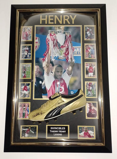 Thierry Henry Signed Golden Boot