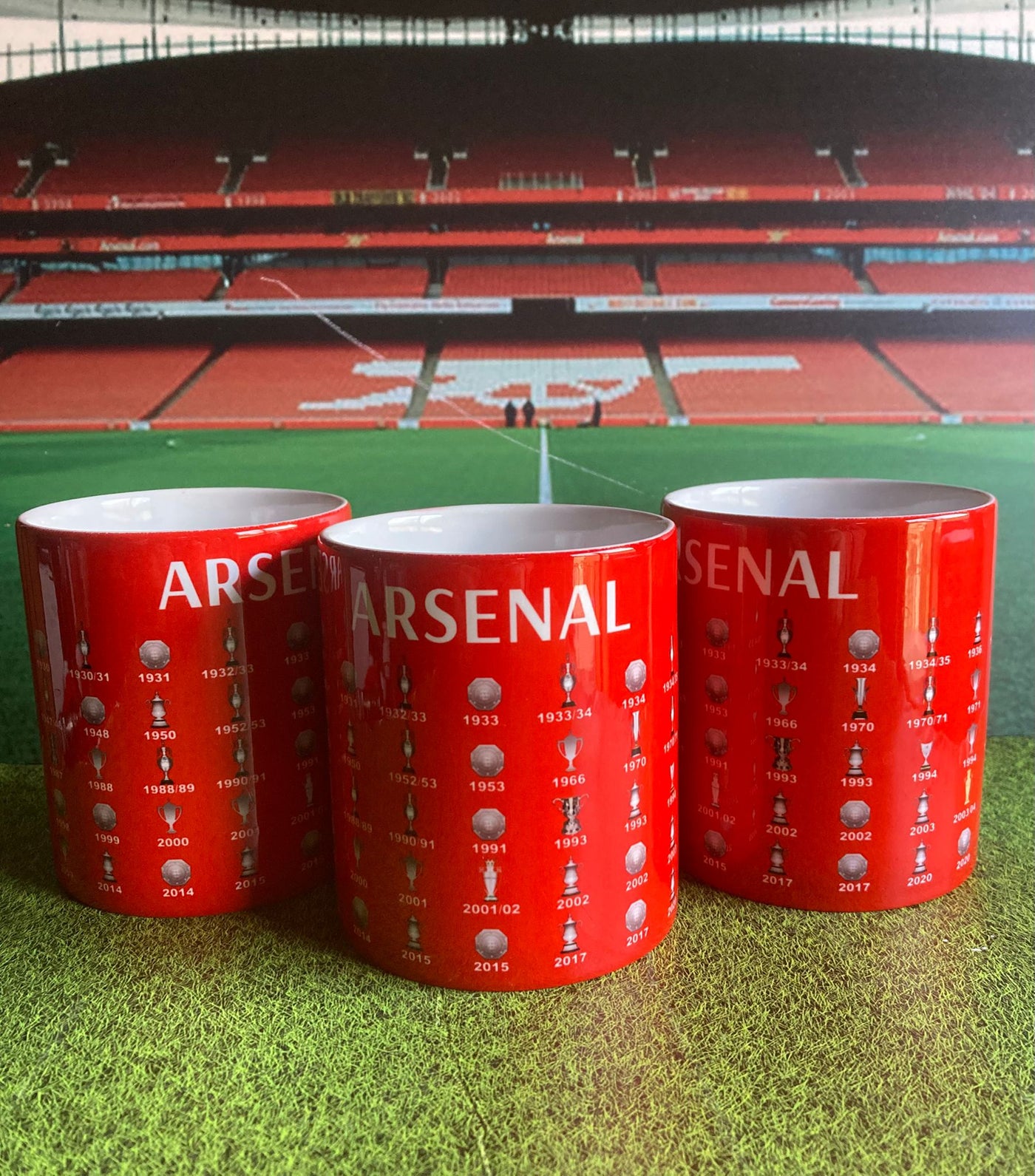 Arsenal Trophies Mug