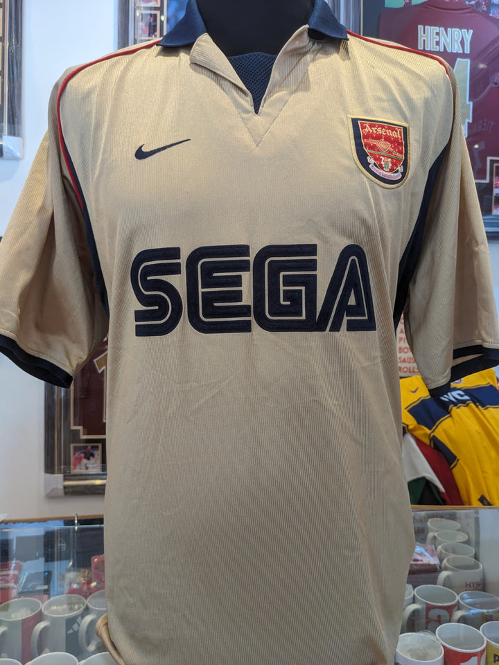 Arsenal FC 2001-02 Away Kit – The Match Day Shop - Main Image