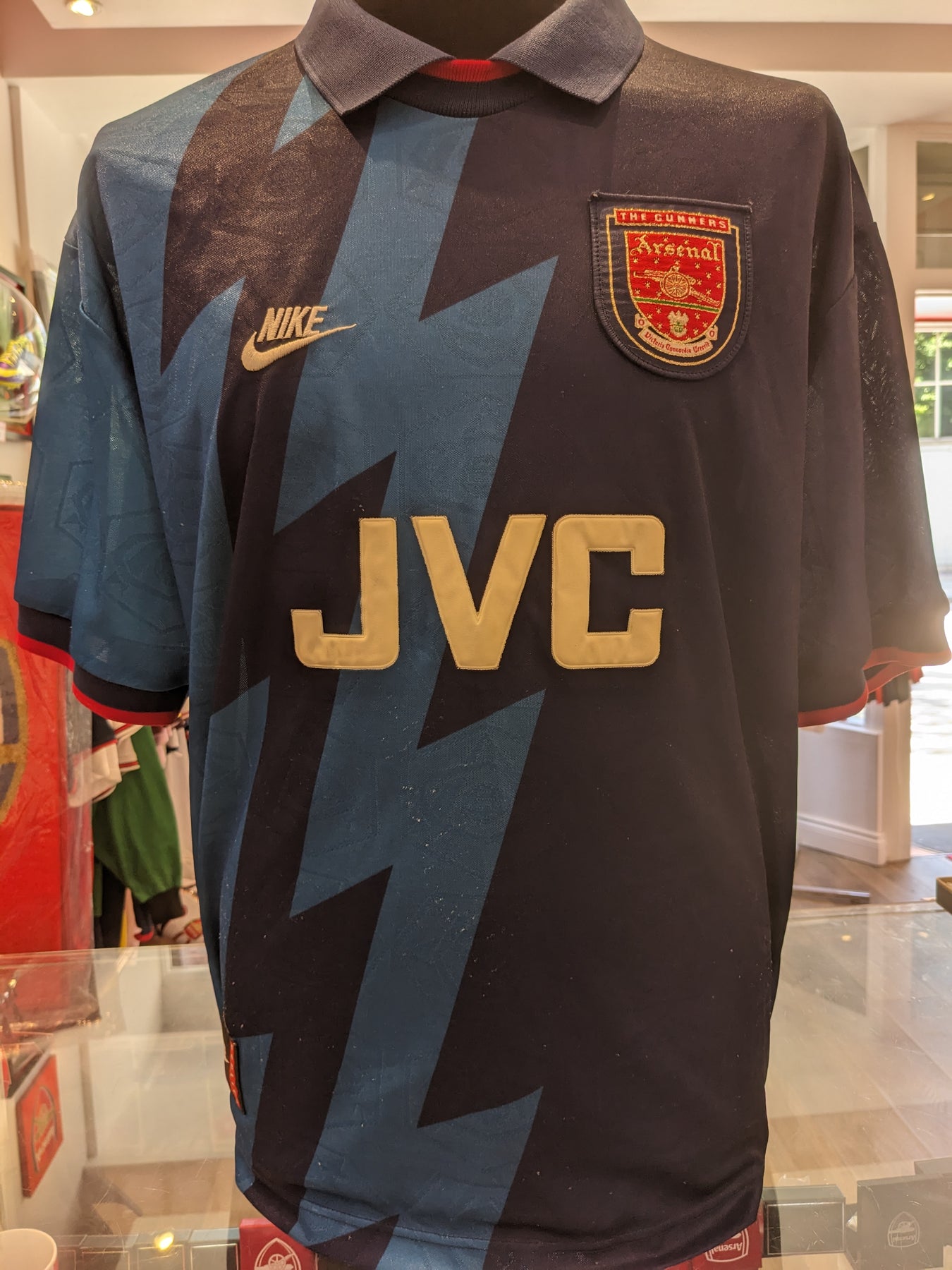 Arsenal 96 Arsenal FC 95/96 Away Kit – The Match Day Shop