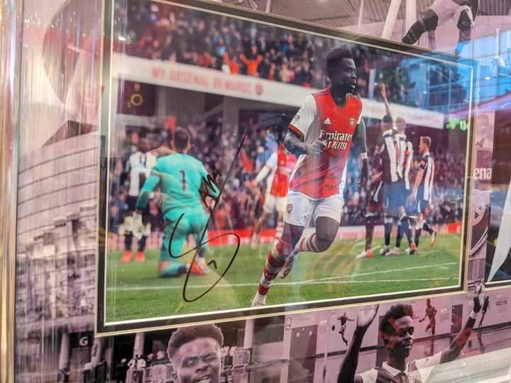 Saka Signed Photo - Arsenal Football Gifts & Memorabilia – The