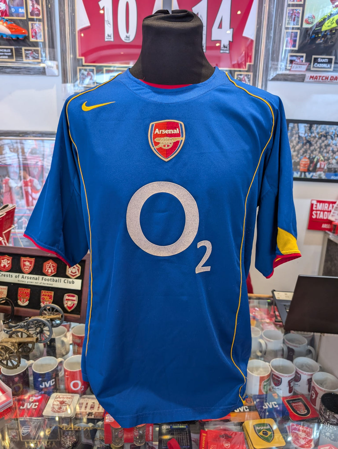 Arsenal FC 2004-05 Away Kit – The Match Day Shop