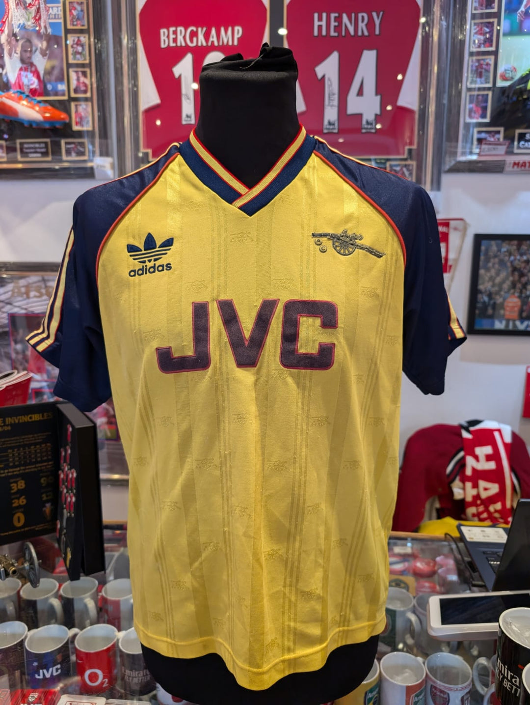 arsenal away kit 1989