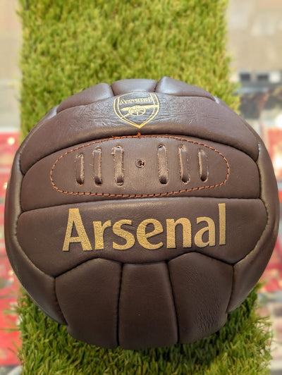 Arsenal Retro Leather Football - 1930s style