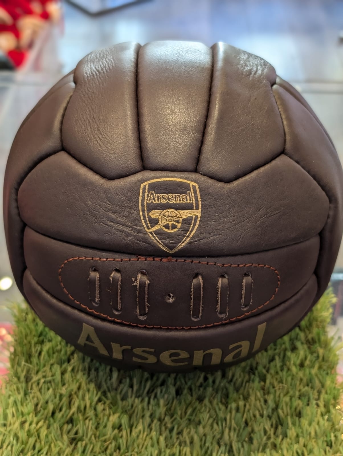 Arsenal Retro Leather Football - 1930s style