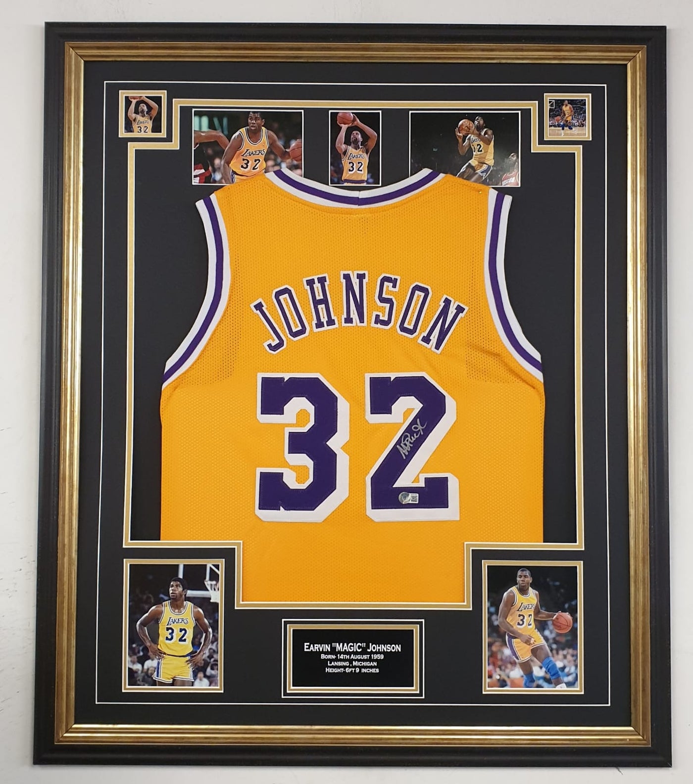 Earvin "Magic" Johnson Signed Top