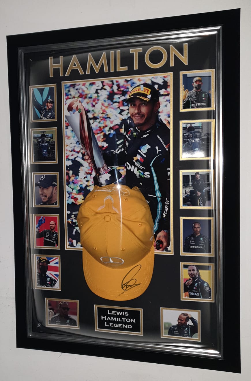Lewis Hamilton Signed Hat