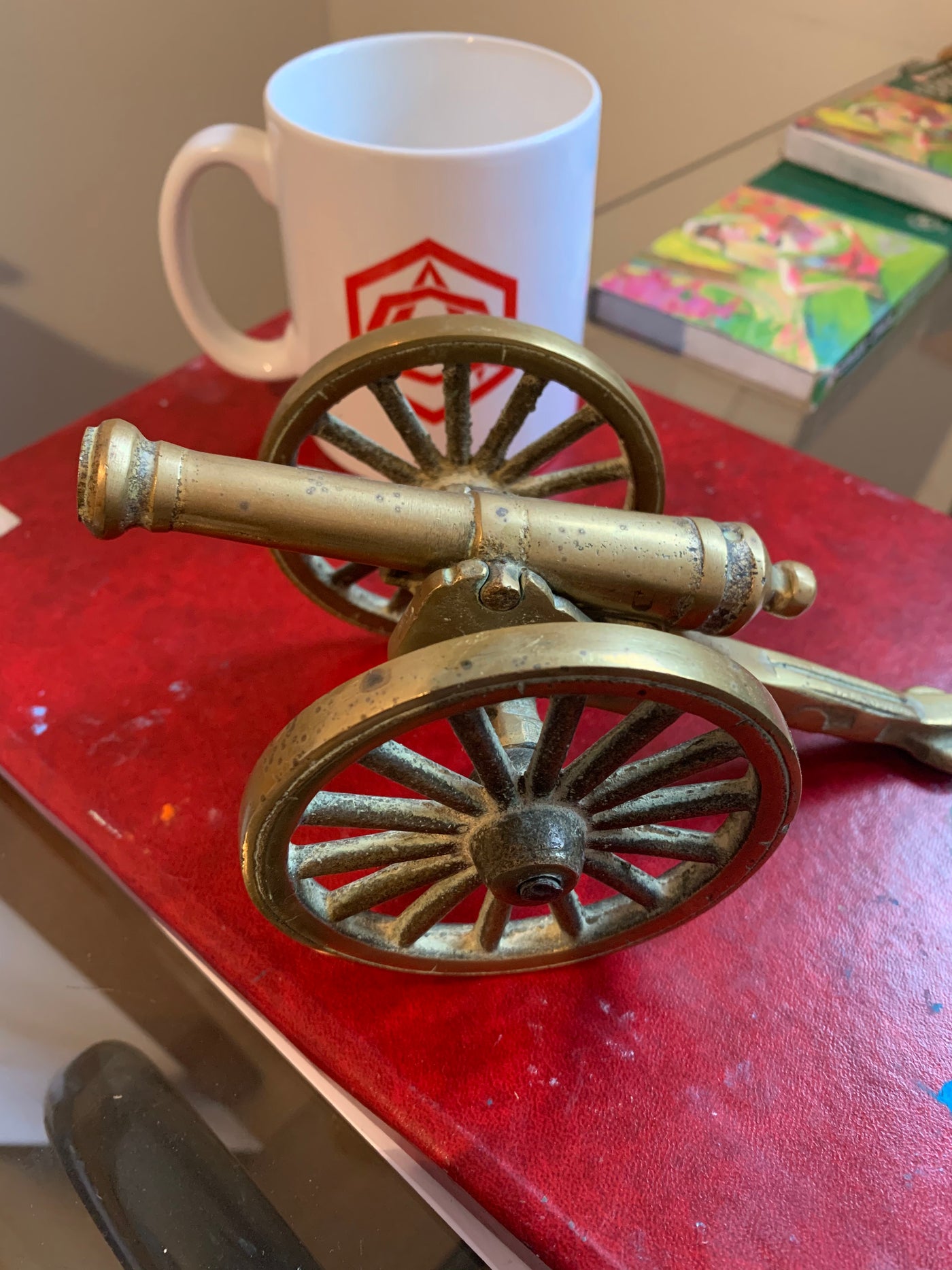Solid Brass Prewar Cannon