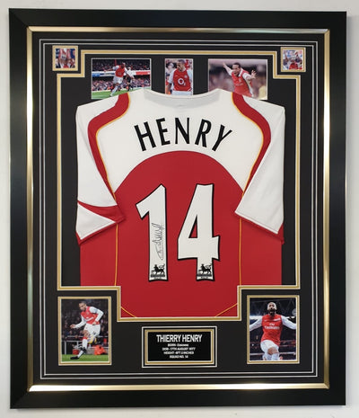 Thierry Henry Signed Shirt