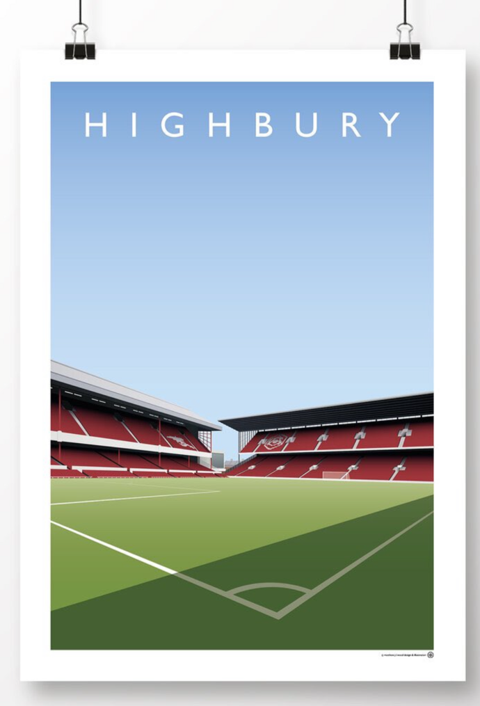 Highbury West Stand/North bank