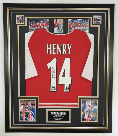 Henry Signed 2003/4 Invincibles Frame