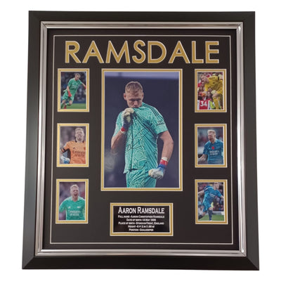 Ramsdale signed photo