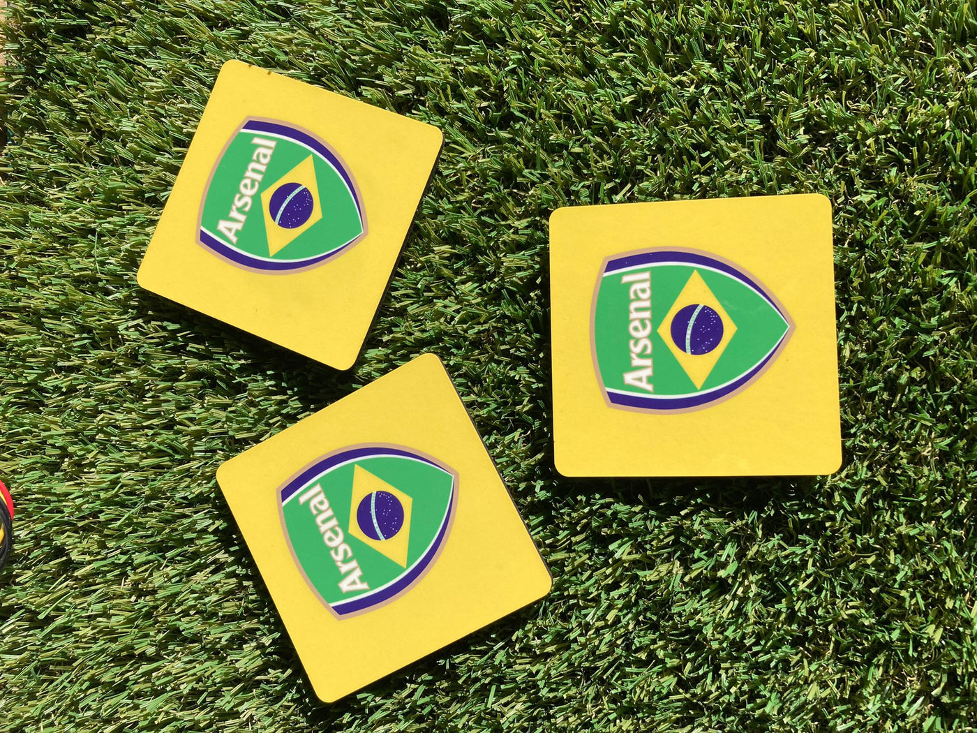 Arsenal Brazil Coasters