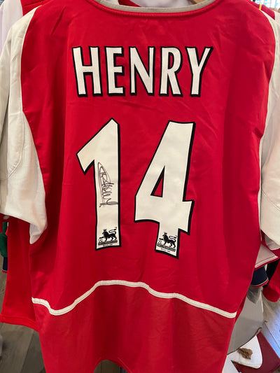 Henry signed invincibles