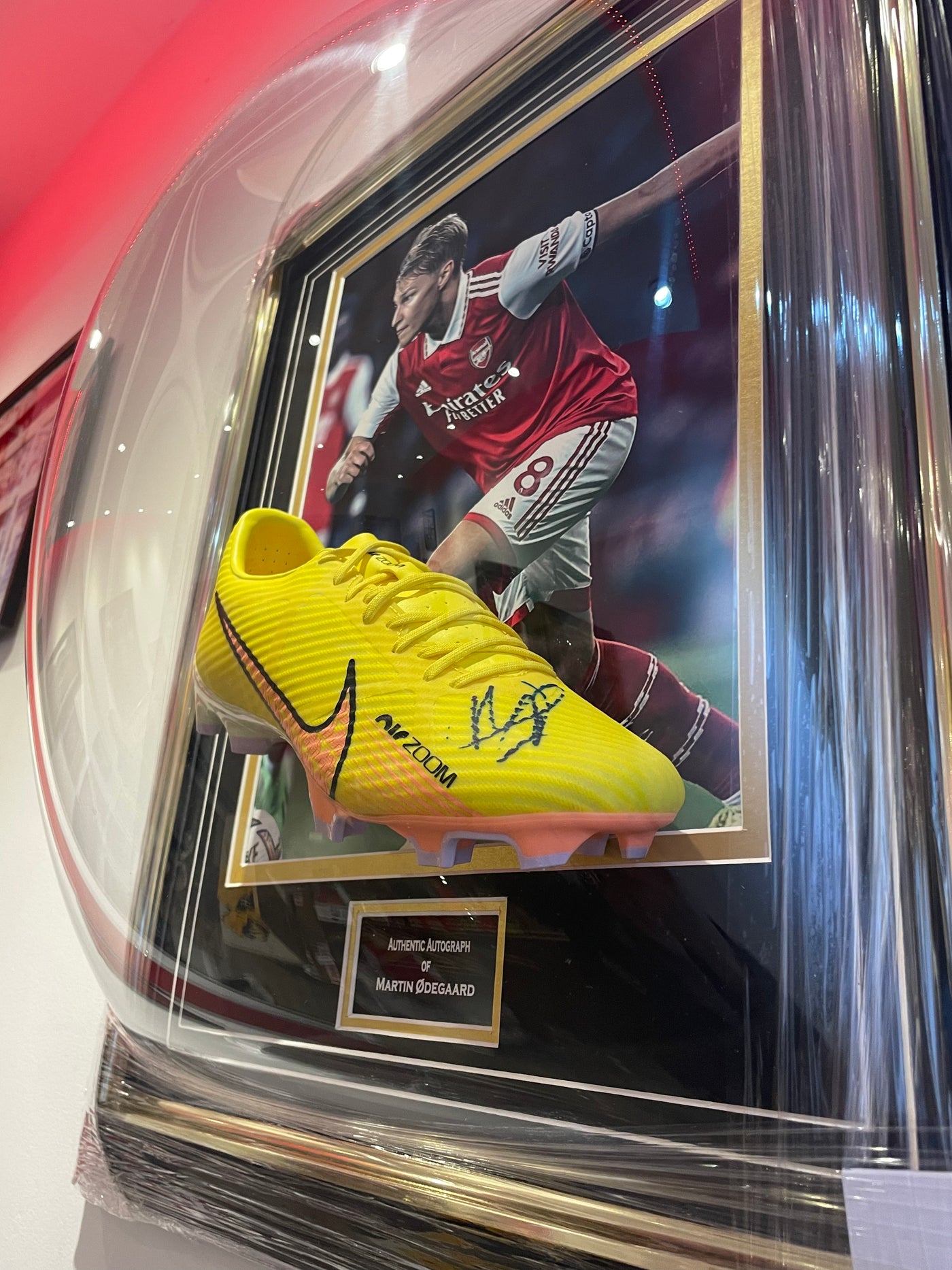 Odegaard Signed boot
