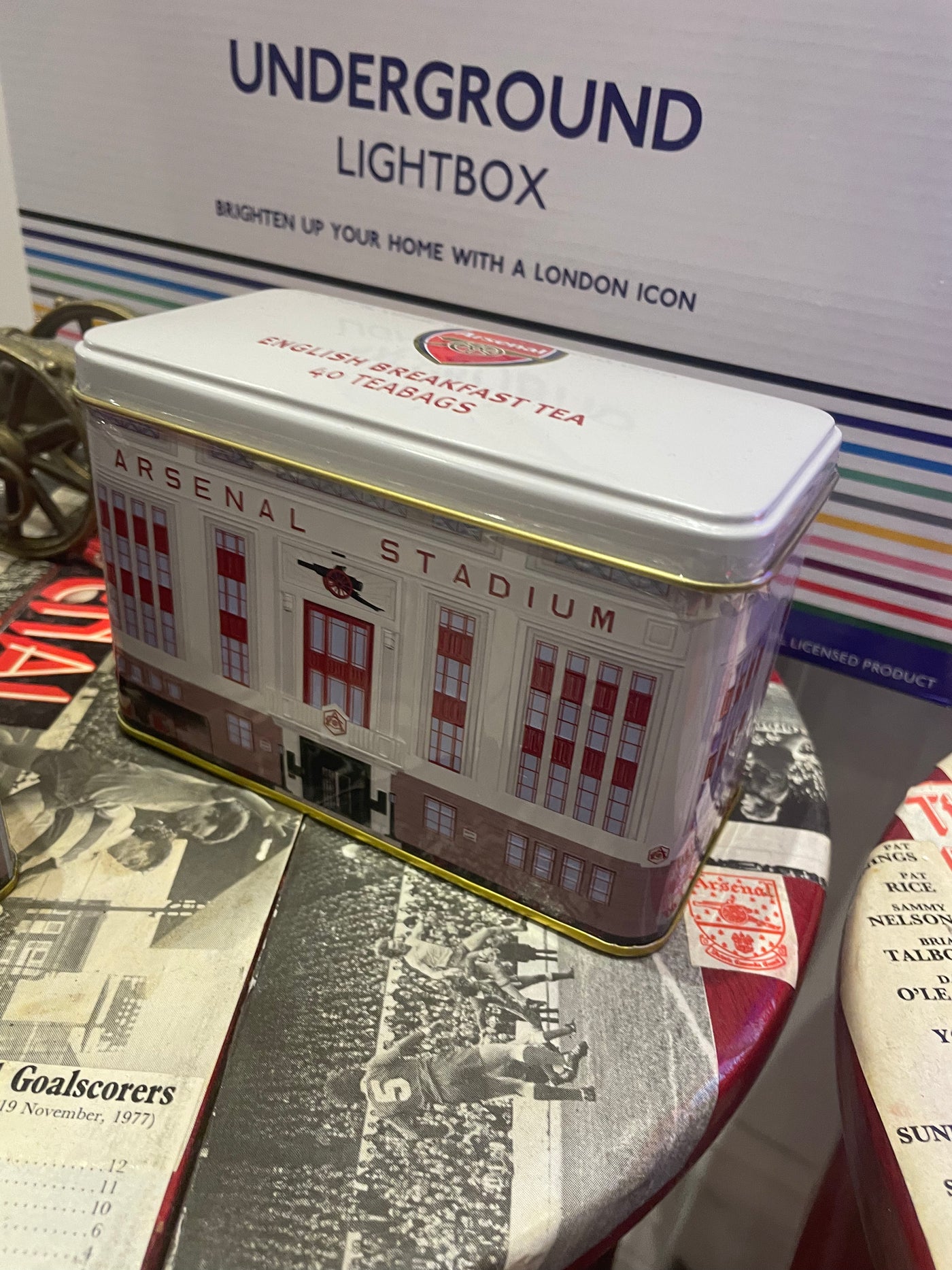 Highbury Tea Box / Biscuit Tin