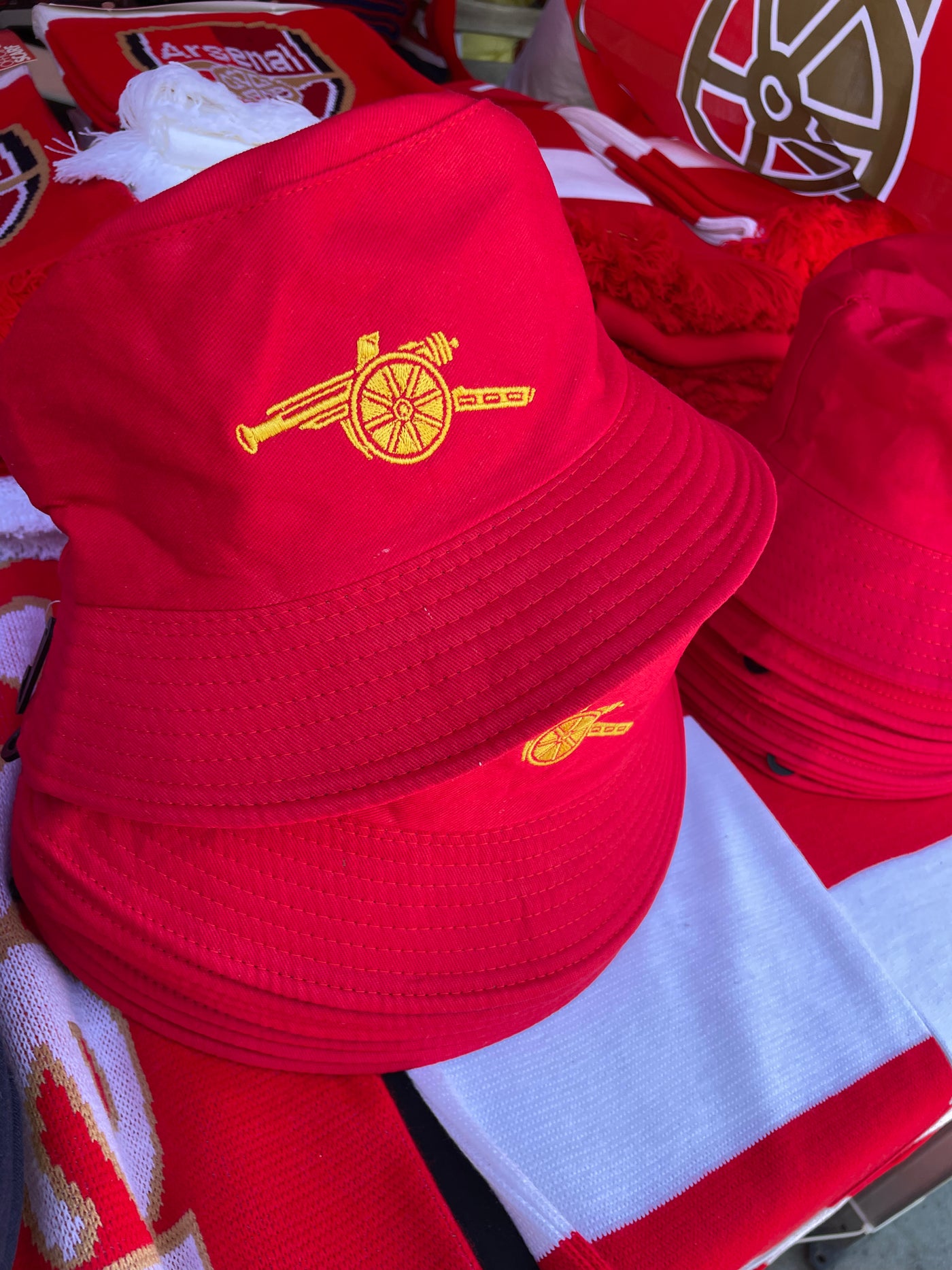 Gunners Bucket Hat Red