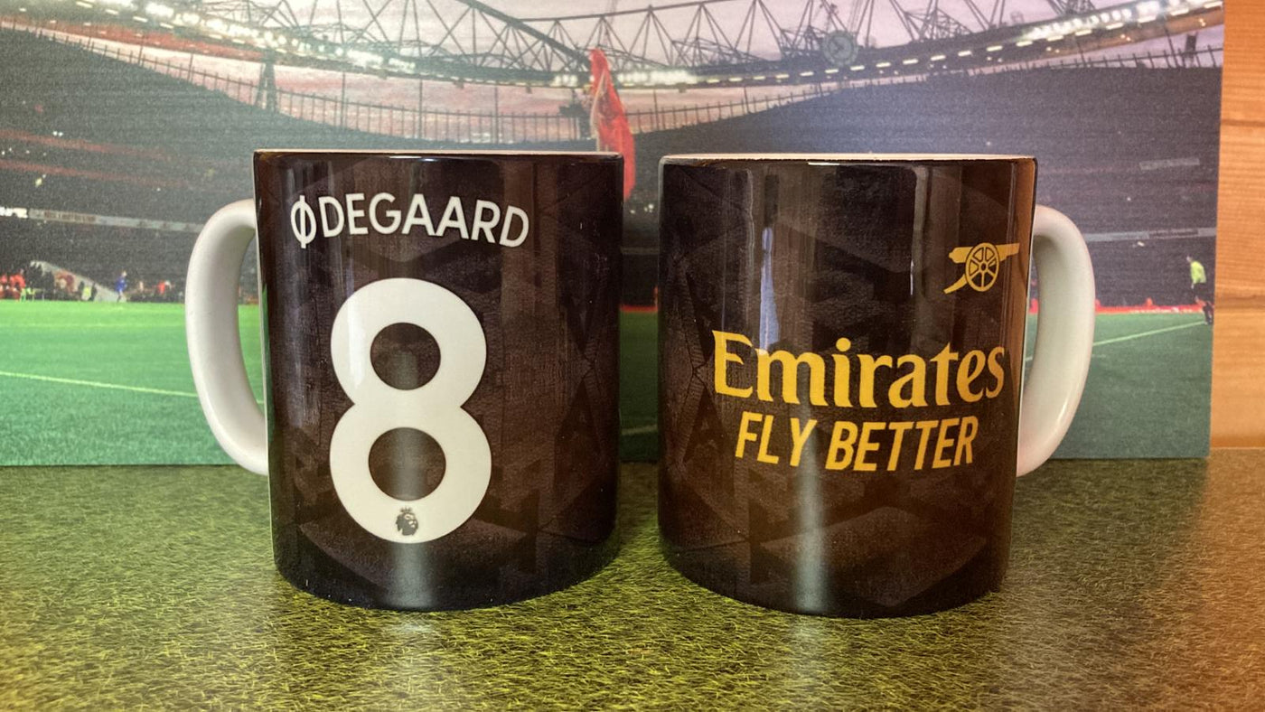 Odegaard Black away mug