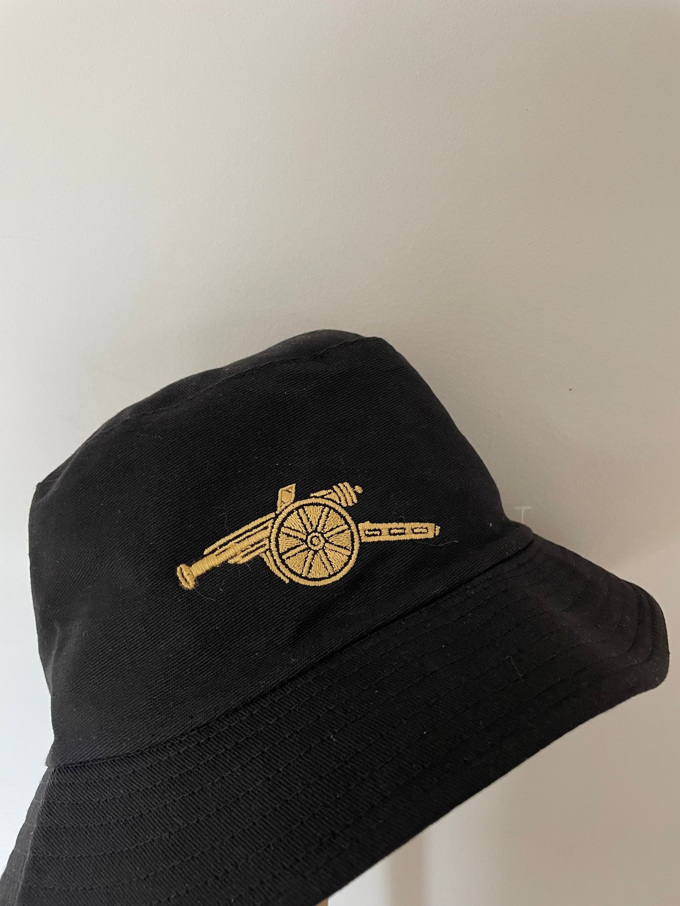 Gunners Black Bucket Hat